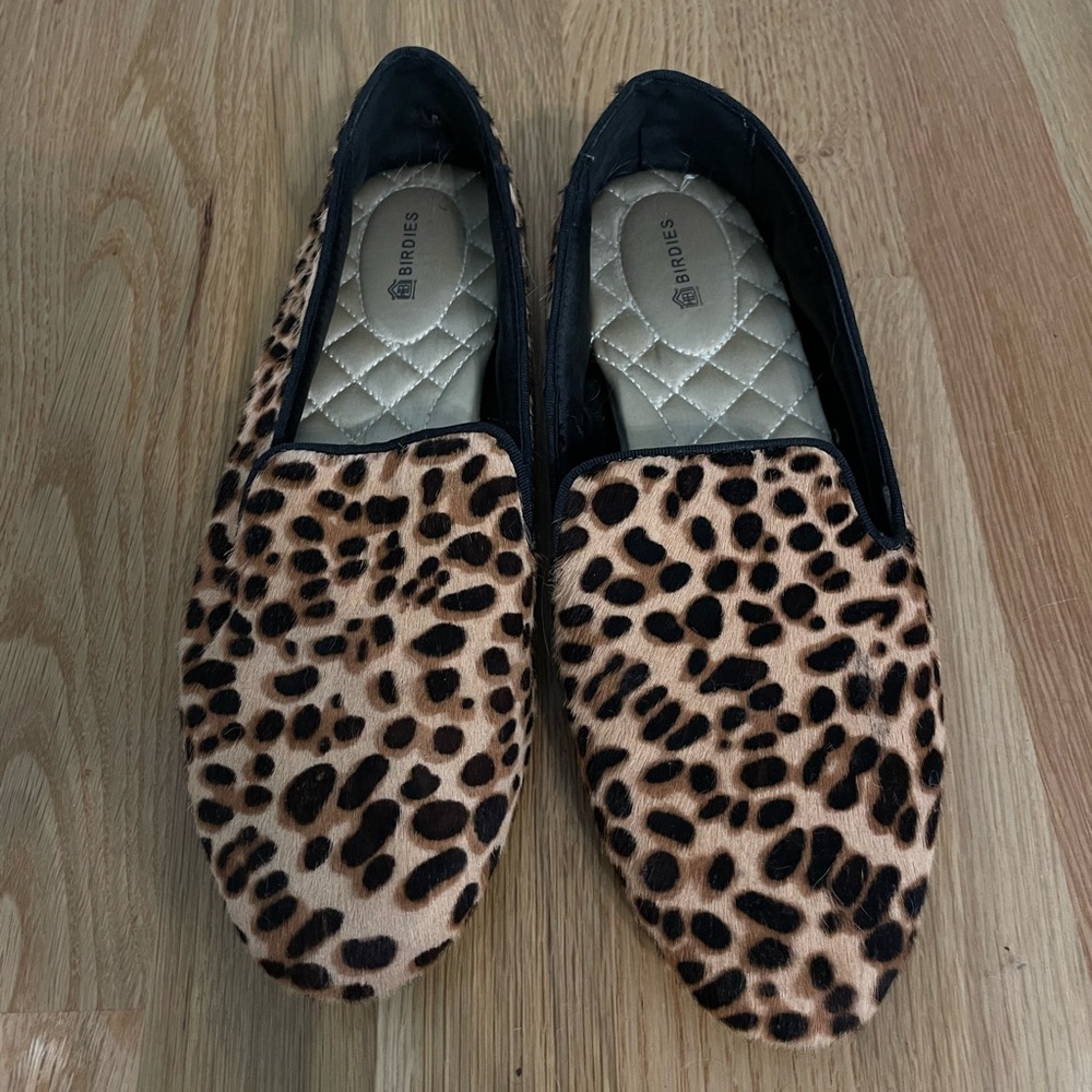 Birdies Starling Calf Hair Flats 8.5